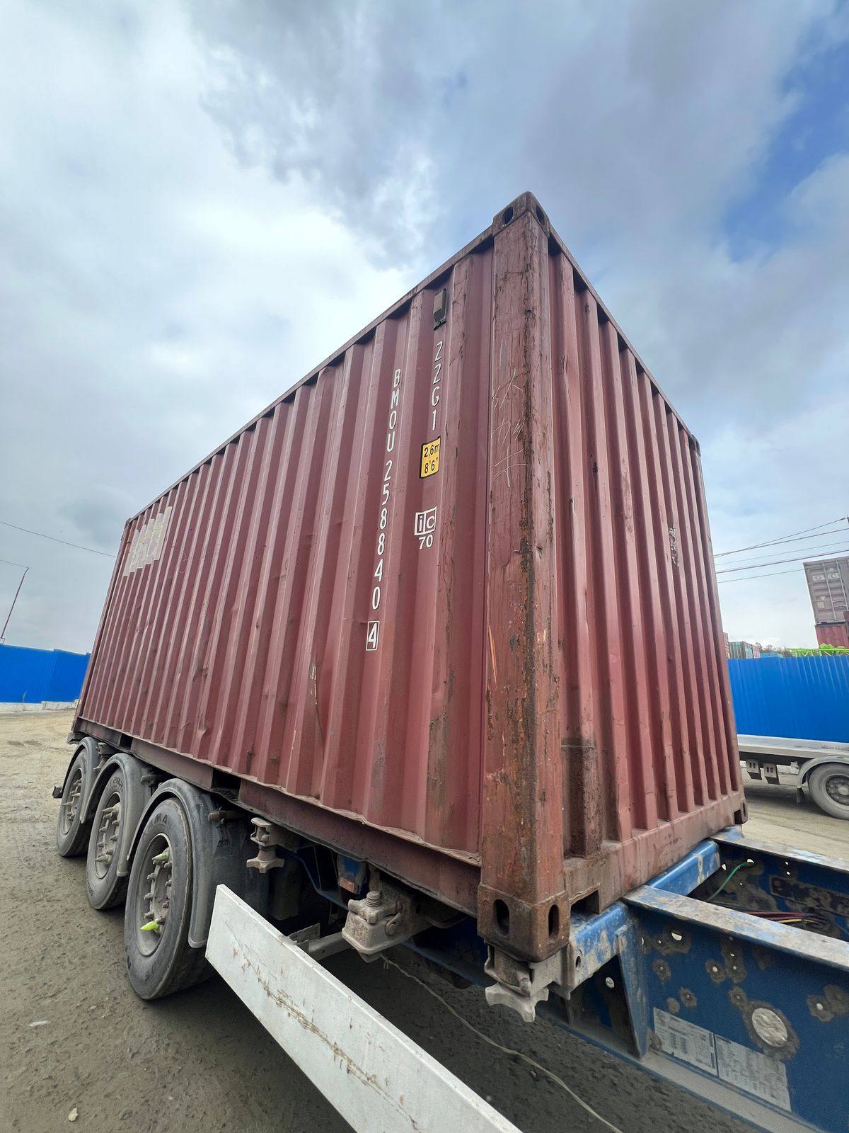 Морской контейнер BMOU2588404